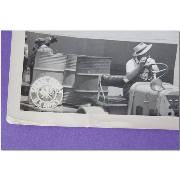 Two 8”x10” black and white photos from the U.S. Army Signal Corps. Dated 1944 - Picture 5 of 8